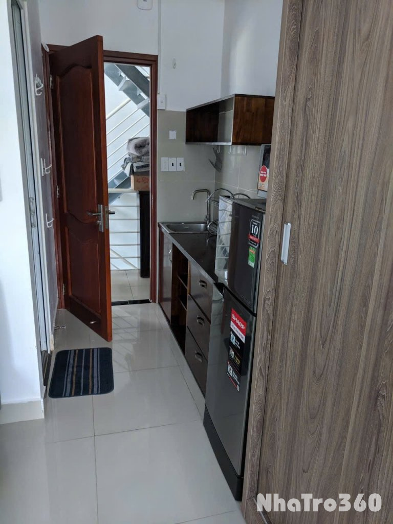 Cho thuê căn hộ 1PN Cửa sổ thoáng Q4 gần cầu Ông Lãnh, cầu Calmette, cầu Nguyễn Văn Cừ