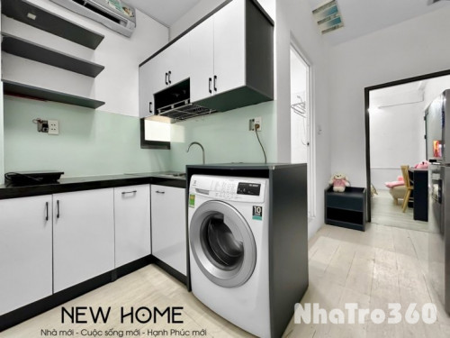 Căn hộ mini 1PN - máy giặt riêng - full nội thất. Gần nhà thờ Tân Định, chợ Tân Định, công Viên Lê Văn Tám