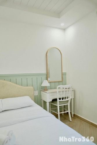 CHO THUÊ PHÒNG STUDIO FULL NỘI THẤT MỚI 100%,QTB