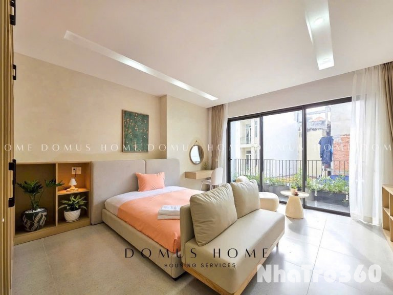 Căn hộ studio ban công gần sân bay quận Tân Bình