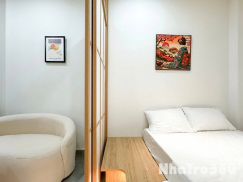 Căn hộ 1PN  Full Nt có máy giặt riêng Bảy Hiền