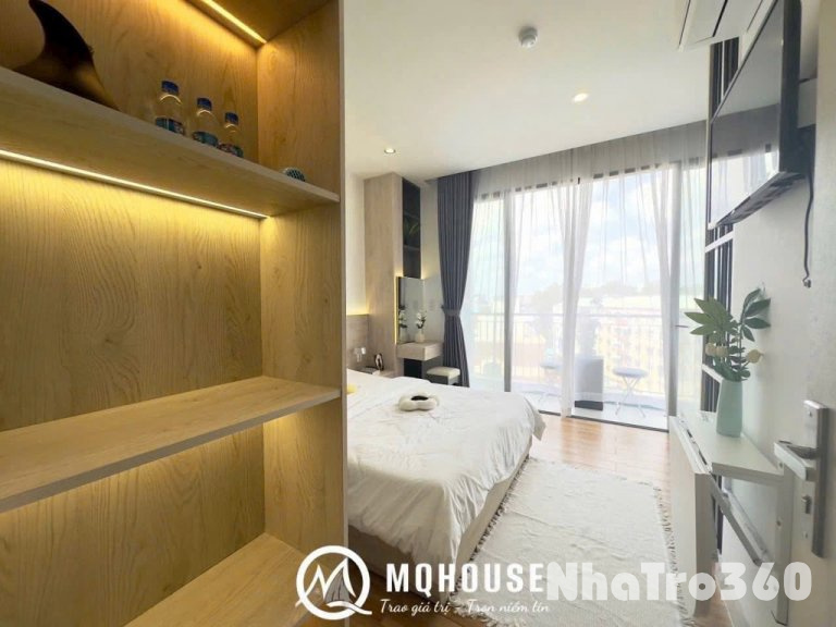 CĂN HỘ BAN CÔNG MÁY GIẶT RIÊNG FULL NỘI THẤT - QTB