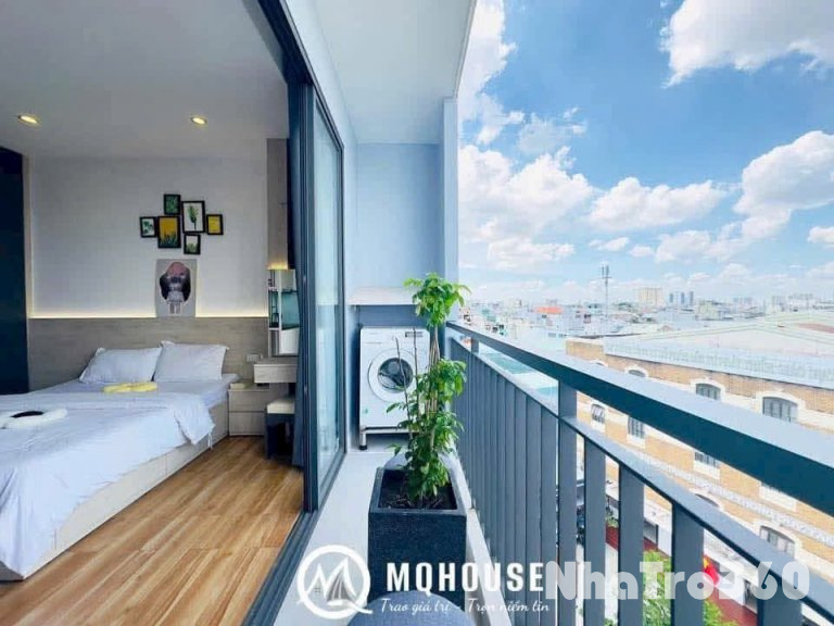 CĂN HỘ BAN CÔNG MÁY GIẶT RIÊNG FULL NỘI THẤT - QTB