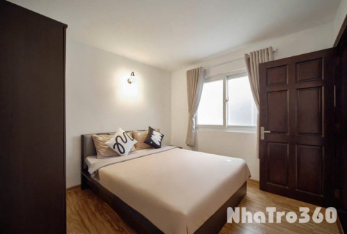 🔥🔥 CHO THUÊ CĂN HỘ TÂN BÌNH 1 PHÒNG NGỦ GẦN SÂN BAY TÂN SƠN NHẤT, – BAN CÔNG THOÁNG MÁT