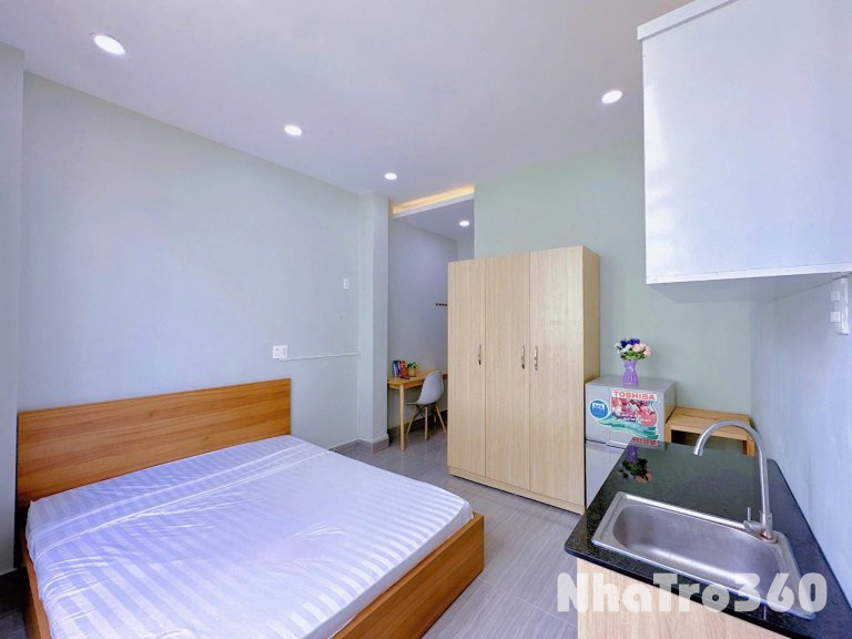 Cho thuê căn hộ Q10, đường CMT8, gần Công Trường Dân Chủ, Toà Nhà Viettel, Công Viên Lê Thị Riêng