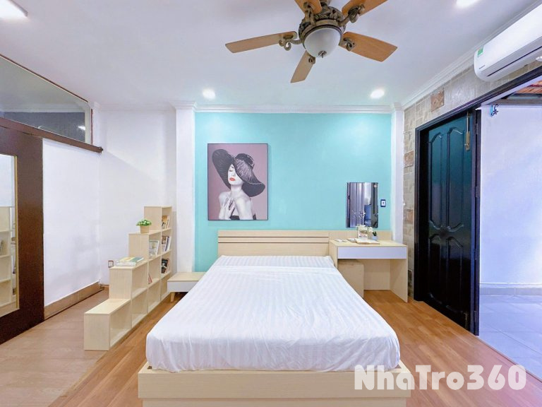 Cho thuê căn 1PN ban công 50m2 ngay ngã sáu Phù Đổng, chợ Bến Thành, công viên Tao Đàn, công viên 23/9,...