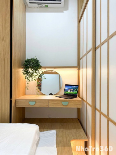 Căn hộ 1PN  Full Nt có máy giặt riêng Bảy Hiền