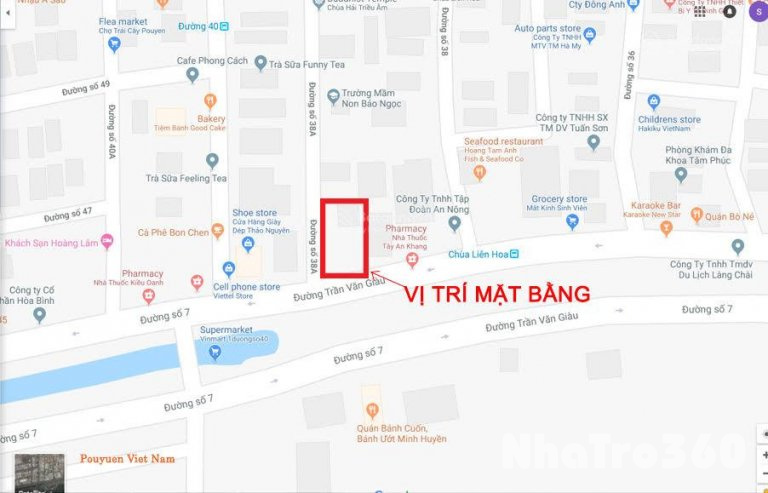 Giá Tốt: Mặt Bằng Kd Góc 2 Mặt Tiền Dt: 350m2 Ngay Kcn Pouyuen -Số 484 Trần Văn Giàu, Bình Tân