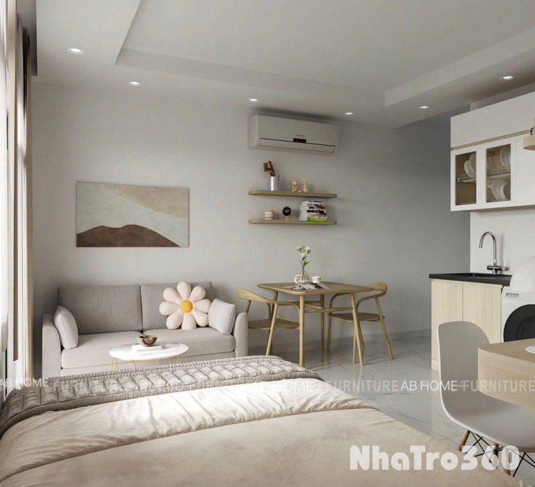 STUDIO BAN CÔNG MÁY GIẶT RIÊNG QUẬN TÂN BÌNH