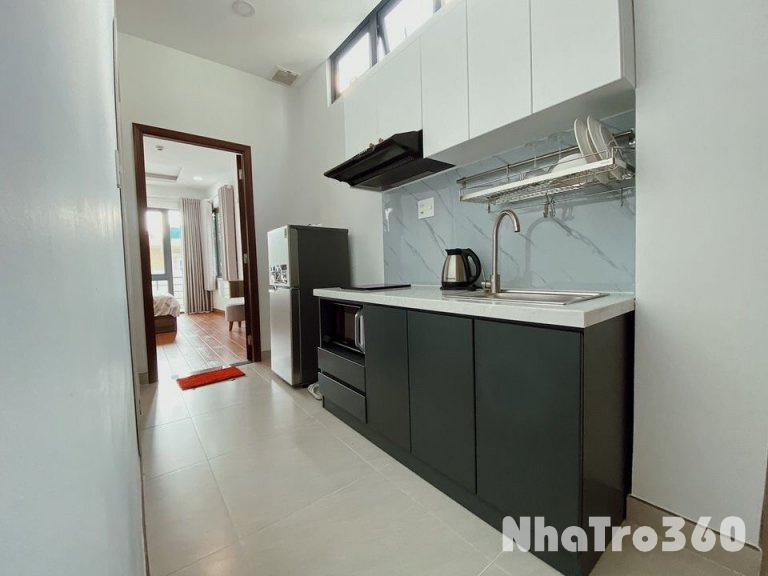 Cho thuê căn hộ 1PN quận 1 cửa sổ lớn