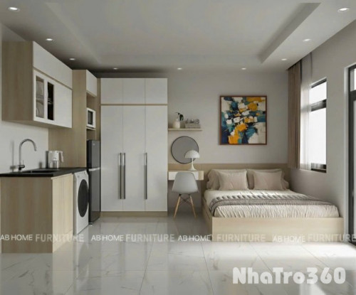 STUDIO BAN CÔNG MÁY GIẶT RIÊNG QUẬN TÂN BÌNH