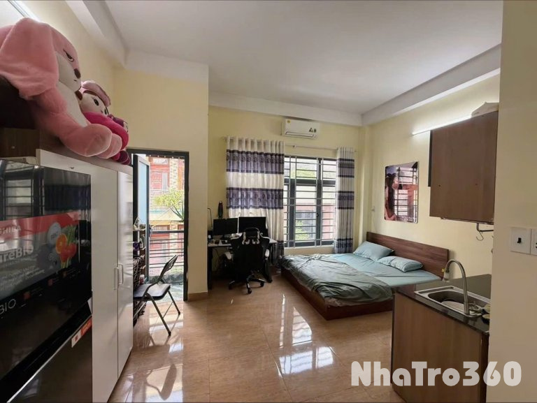 Phòng trọ có ban công máy giặt riêng ngay Etown