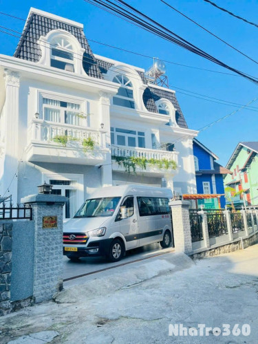 Cho thuê Villa gần Hồ Xuân Hương 7 phòng đường Hà Huy Tập P3 Đà Lạt giá 23tr