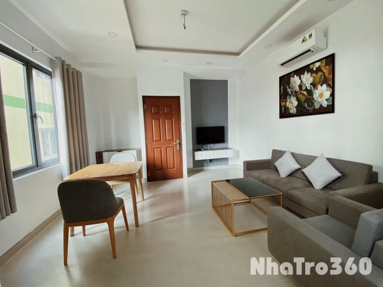 Cho thuê căn hộ 1PN quận 1 cửa sổ lớn