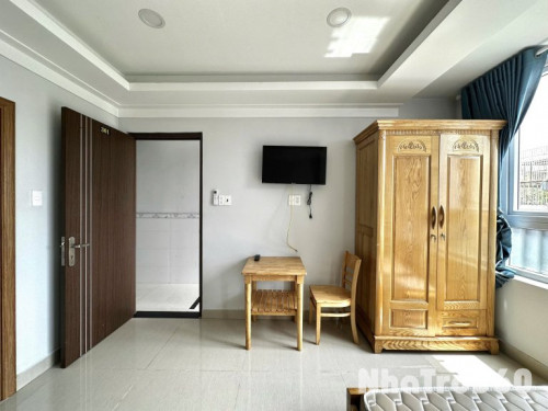 Cho thuê căn hộ Studio Cửa sổ thoáng Q1 gần chợ Bến Thành, công viên 23 tháng 9, Ngã Năm Cống Quỳnh