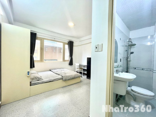Cho thuê trọ Studio cửa sổ giá rẻ Q1, gần chợ Bến Thành, công viên 23/9, phố đi bộ, Saigon Center, Takasimaya,…
