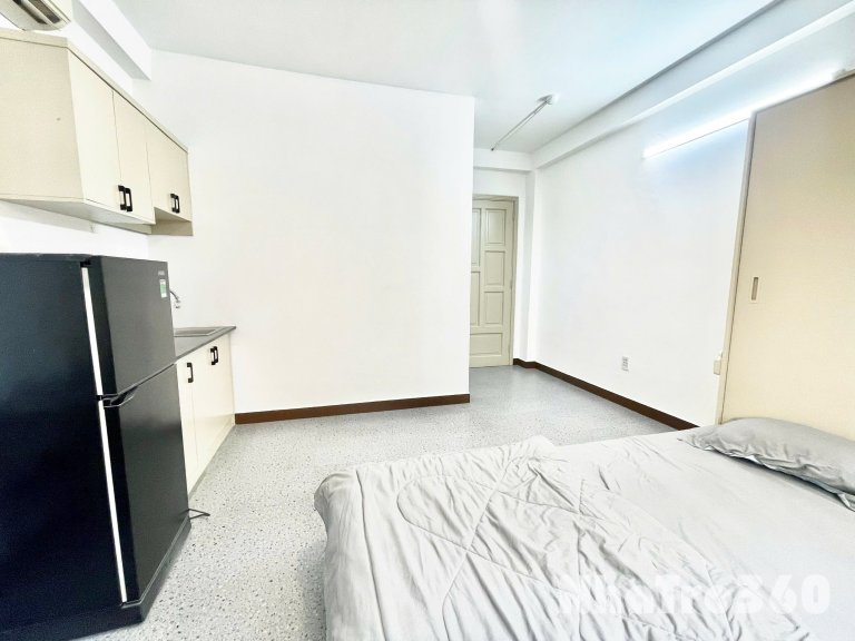 Cho thuê trọ Studio cửa sổ giá rẻ Q1, gần chợ Bến Thành, công viên 23/9, phố đi bộ, Saigon Center, Takasimaya,…