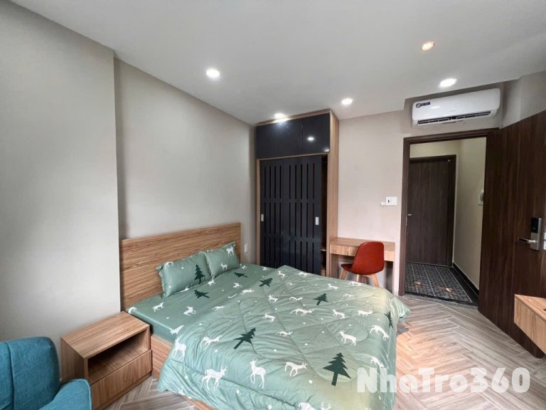 Căn Hộ Studio Full Nội Thất Ban Công Thoáng Rộng