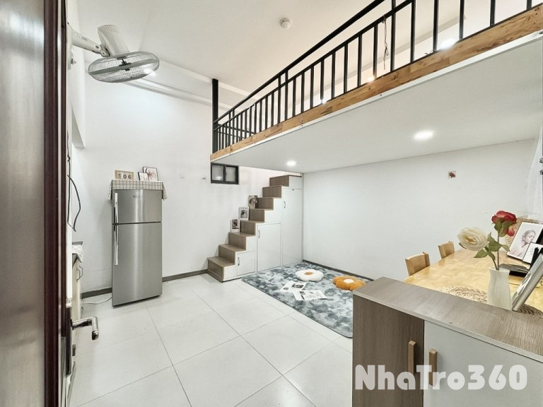 CĂN HỘ GÁC LỬNG 40m2 TÂN BÌNH GẦN K300 QUẬN 10