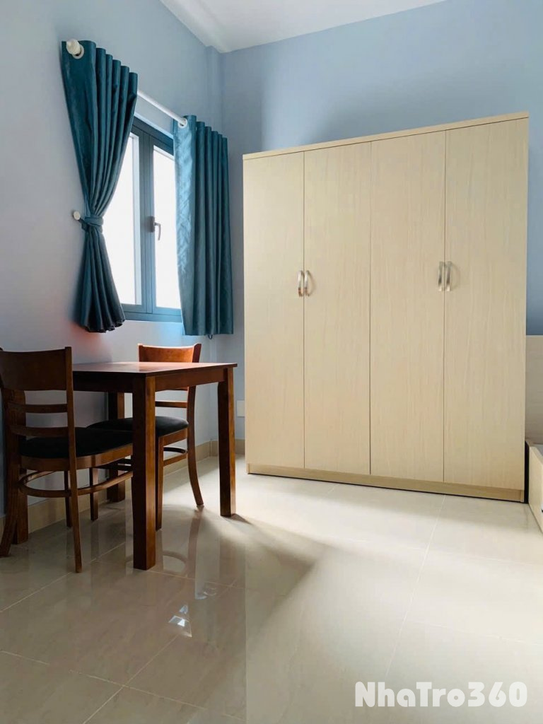 Cho thuê phòng trọ Studio cửa sổ Q4, gần Đh Luật, Đh Nguyễn Tất Thành, chợ Xóm Chiếu, cầu Kênh Tẻ…