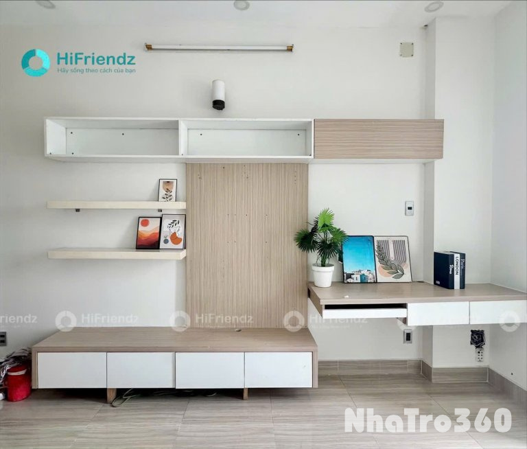 Cho thuê căn hộ ban công, Q4, Đường Tôn Thất Thuyết, gần ĐH Nguyễn Tất Thành, Cầu Tân Thuận, Chợ Xóm Chiếu