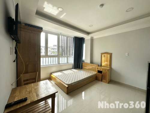 Cho thuê căn hộ Studio Cửa sổ thoáng Q1 gần chợ Bến Thành, công viên 23 tháng 9, Ngã Năm Cống Quỳnh