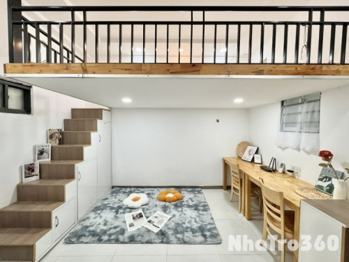 CĂN HỘ GÁC LỬNG 40m2 TÂN BÌNH GẦN K300 QUẬN 10