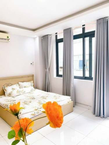 1pn ban công full nội thất gần ngã tư bảy hiên