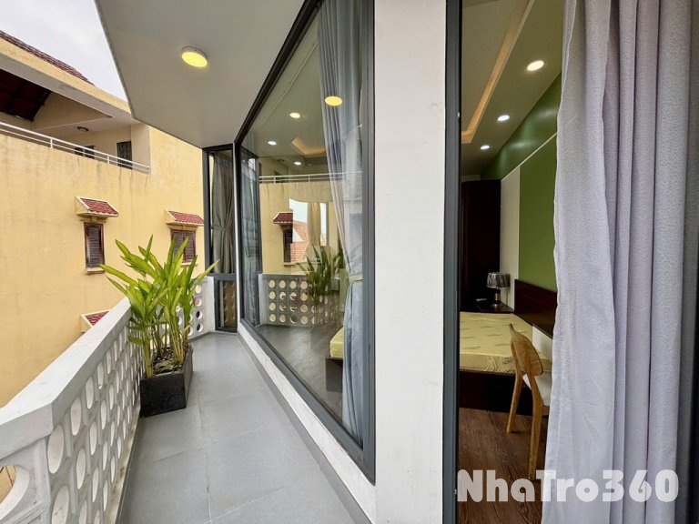 CĂN HỘ 1PN FULL NỘI THẤT - BAN CÔNG MÁY GIẶT-QTB