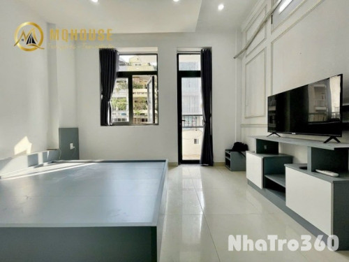 Căn hộ 1 phòng ngủ ban công 40m2 quận 1 gần CV lê