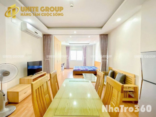 Cho thuê căn hộ Studio 35m2 - ngay cầu Calmette, cầu Khánh Hội, ĐH Luật, ĐH Nguyễn Tất Thành,...