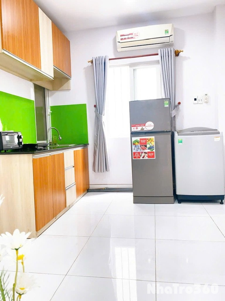 1pn ban công full nội thất gần ngã tư bảy hiên