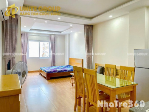 Cho thuê căn hộ Studio 35m2 - ngay cầu Calmette, cầu Khánh Hội, ĐH Luật, ĐH Nguyễn Tất Thành,...