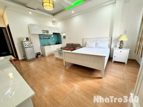 Cho thuê căn hộ Studio Cửa sổ thoáng Q1 gần Bộ Công An, Nowzone, cầu Nguyễn Văn Cừ