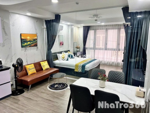 Cho thuê studio full nội thất Q1 gần Đh UEH, Mở