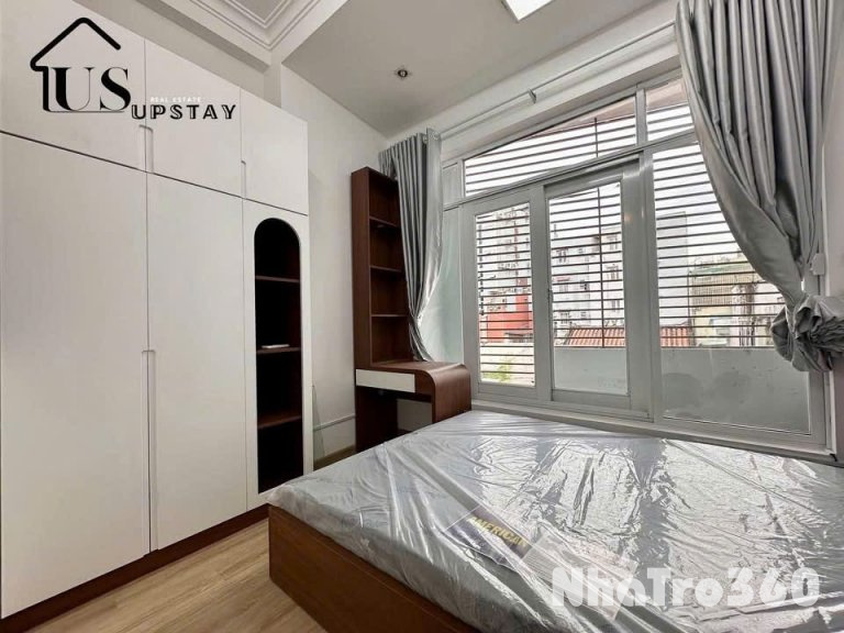 Cho thuê căn hộ 1PN ban công ngay Cầu Bông, công viên Lê Văn Tám, vòng xoay Điện Biên Phủ,...