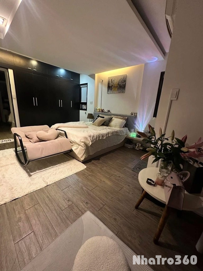 Chothuêphòng studio đầy đủ nội thất gần sân bayTSN