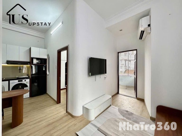 Cho thuê căn hộ 1PN, ban công, Q1, đường Hoà Mỹ, gần Chợ Tân Định, Công Viên Lê Văn Tám, Cầu Bông