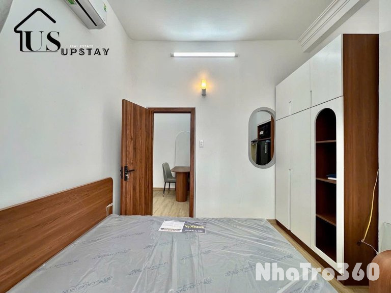 Cho thuê căn hộ 1PN, ban công, Q1, đường Hoà Mỹ, gần Chợ Tân Định, Công Viên Lê Văn Tám, Cầu Bông