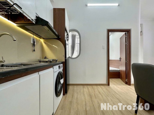 Cho thuê căn hộ 1PN ban công ngay Cầu Bông, công viên Lê Văn Tám, vòng xoay Điện Biên Phủ,...