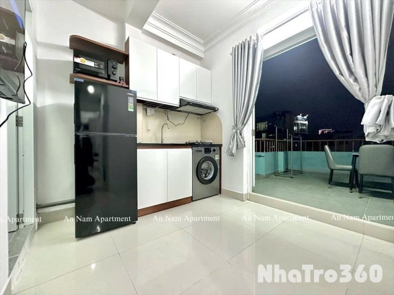 Căn hộ 2pn tách bếp ban công thoáng Q1 gần Đh VNU