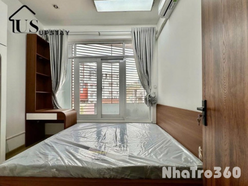 Cho thuê căn hộ 1PN ban công ngay Cầu Bông, công viên Lê Văn Tám, vòng xoay Điện Biên Phủ,...