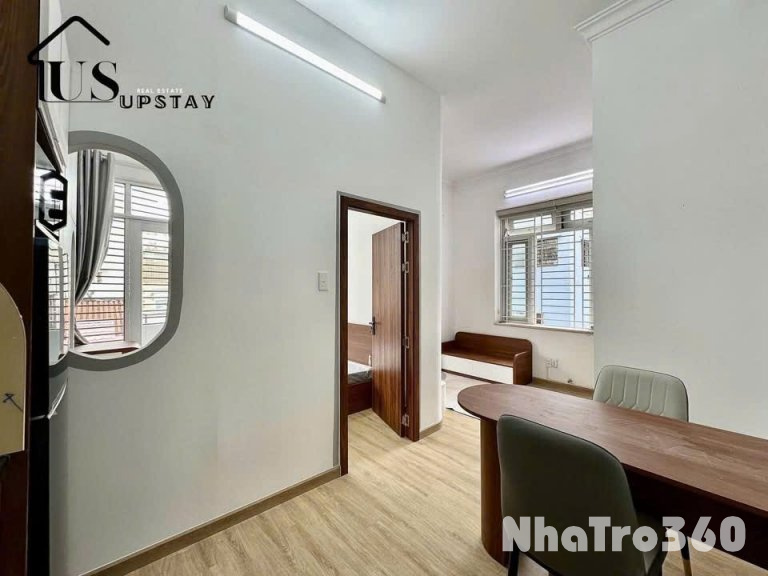 Cho thuê căn hộ 1PN ban công ngay Cầu Bông, công viên Lê Văn Tám, vòng xoay Điện Biên Phủ,...