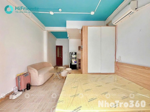 Cho thuê căn Studio ban công, máy giặt riêng Q8 - gần cầu Chà Và, bến xe quận 8, chợ Xóm Củi, cầu Tạ Quang Bửu...