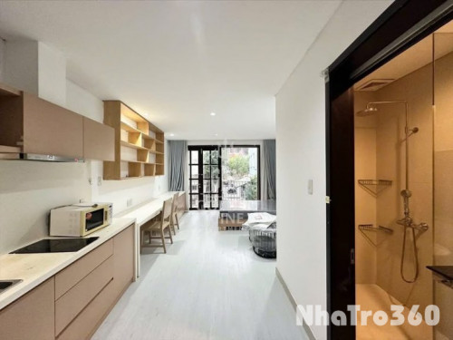 CHO THUÊ PHÒNG STUDIO CÓ BANCOL NGAY NHÀ GA T3, TB