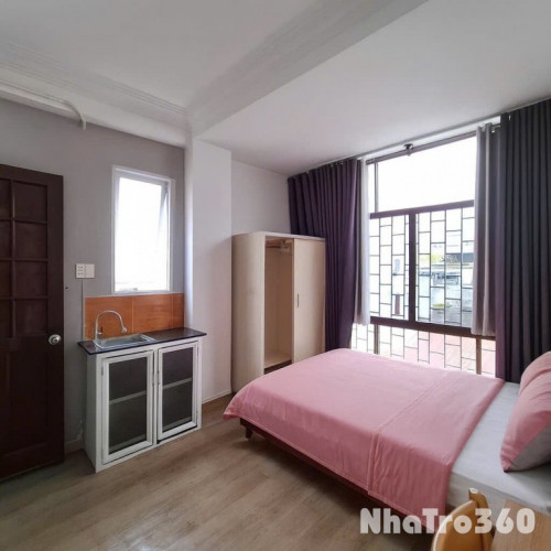Cho thuê studio cửa sổ lớn Quận 3 - full nội thất