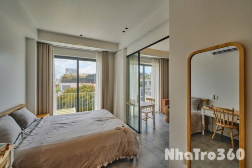 Căn Hộ 1PN Cho Thuê Quận Tân Bình Bancol Giáp Q10