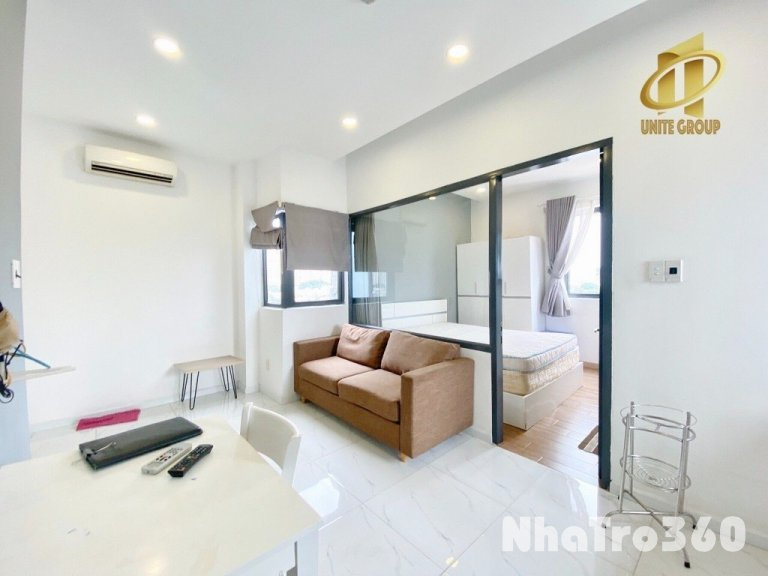 Căn hộ tách bếp ngay cầu Nguyễn Cừ, Full nội thất