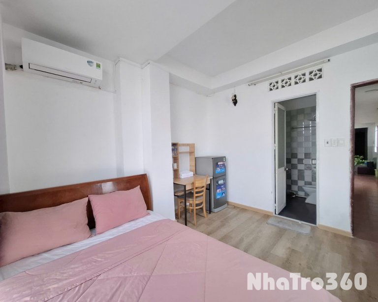 Cho thuê studio cửa sổ lớn Quận 3 - full nội thất