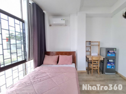 Cho thuê studio cửa sổ lớn Quận 3 - full nội thất